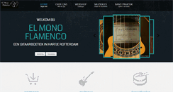 Desktop Screenshot of elmonoflamenco.com